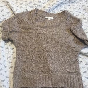 Forever 21 dolman style short sleeve sweater